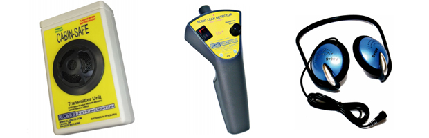 Sistema ultrasónico de detección de fugas CABIN-SAFE™