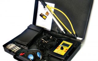 CARGO-SAFE PLUS carry case open with contents visible